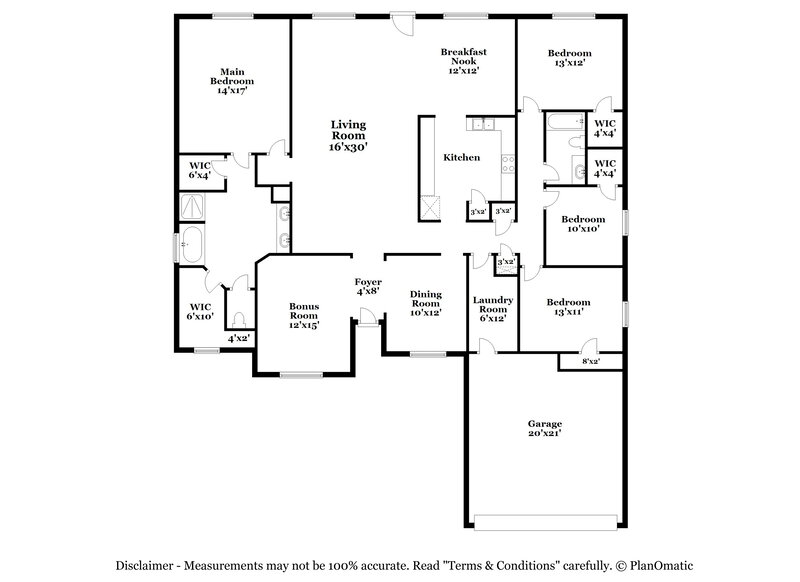 2,730/Mo, 942 Cork Oak Ln Minneola, FL 34715 Floor Plan View