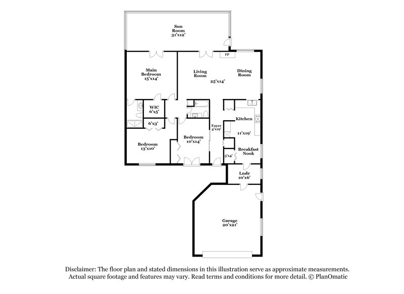 2,490/Mo, 783 Evert Ct Winter Springs, FL 32708 Floor Plan View