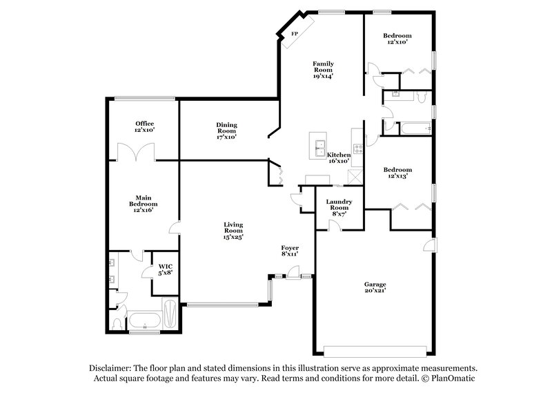 2,680/Mo, 6231 Courtney Cv Forest City, FL 32703 Floor Plan View