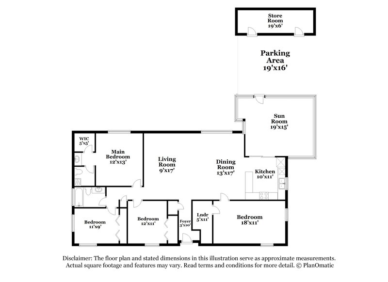 2,200/Mo, 151 Rainbow Blvd Babson Park, FL 33827 Floor Plan View