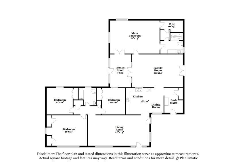 2,240/Mo, 515 S Nekoma Ave Lake Alfred, FL 33850 Floor Plan View