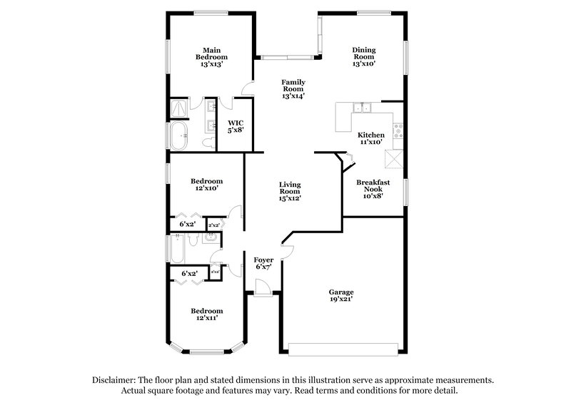 3,070/Mo, 2717 Andes Way Saint Cloud, FL 34769 Floor Plan View