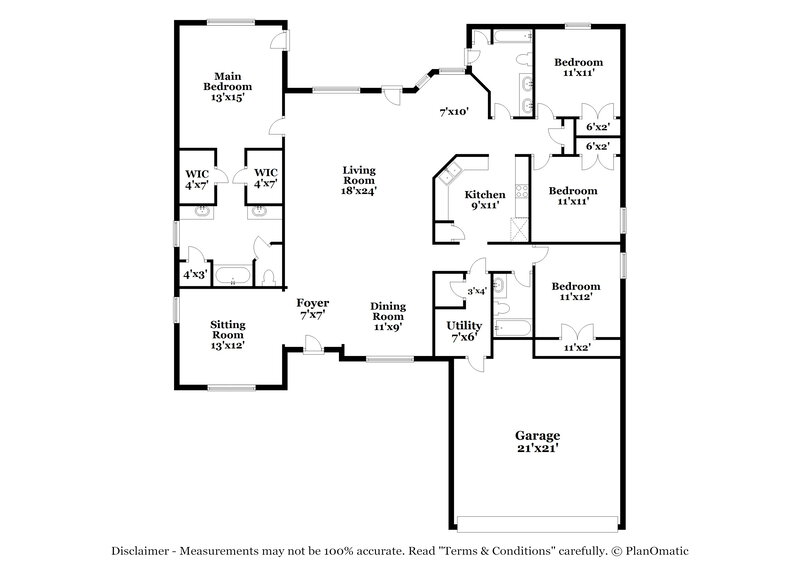2,265/Mo, 1942 Angel Fish Loop Leesburg, FL 34748 Floorplan View