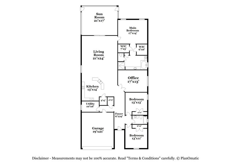 2,300/Mo, 211 Messina Pl Howey in the Hills, FL 34737 Floorplan View