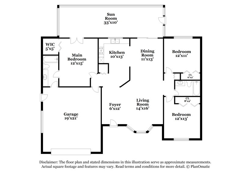 2,045/Mo, 301 Morningview Dr Eustis, FL 32726 Floor Plan View
