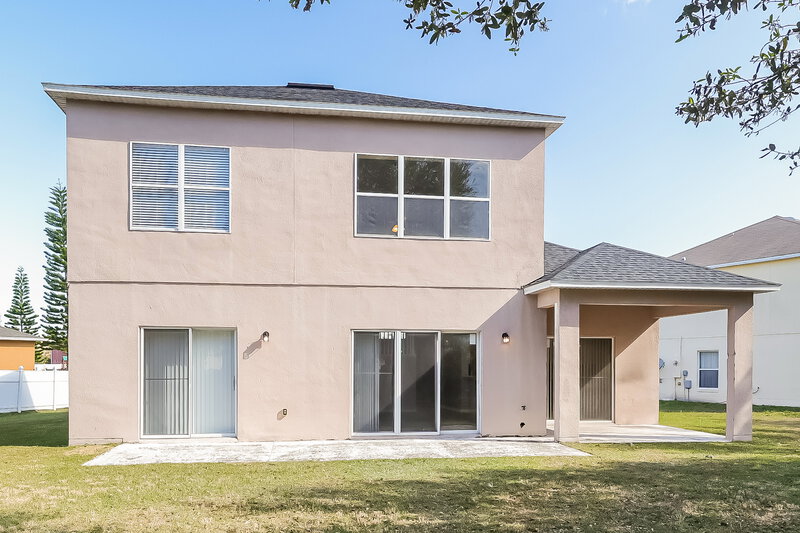 2,290/Mo, 4469 Cherry Branch Ct Kissimmee, FL 34758 Rear View