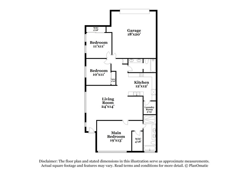 2,365/Mo, 1925 Island Walk Dr Orlando, FL 32824 Floor Plan View