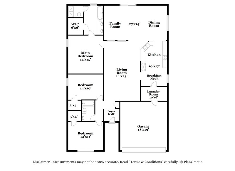 2,300/Mo, 2147 Marisol Loop Kissimmee, FL 34743 Floorplan View