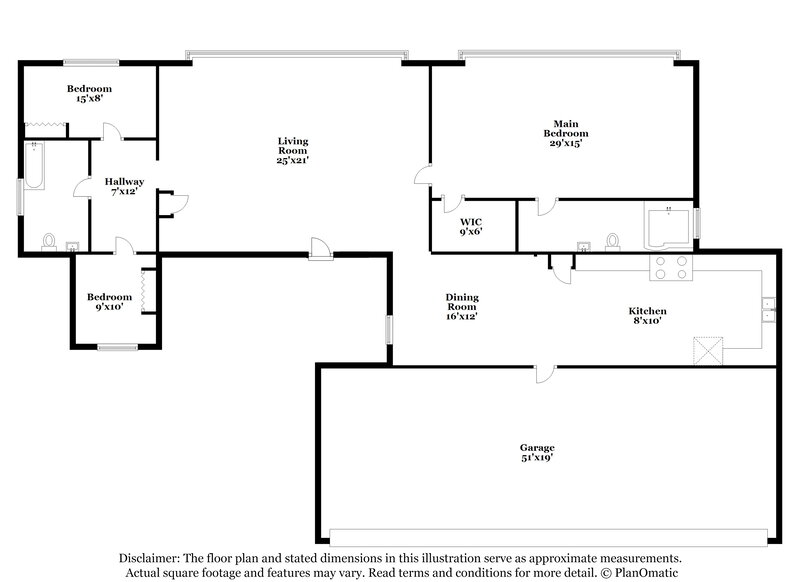 2,410/Mo, 11860 Shotgate Ct Orlando, FL 32837 Floor Plan View