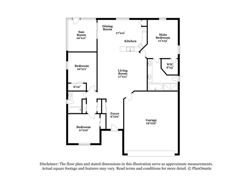 3,130/Mo, 281 Meagan Beth Rd Apopka, FL 32712 Floor Plan View
