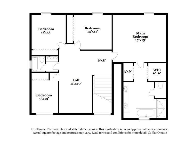 2,720/Mo, 4450 Maple Chase Trl Kissimmee, FL 34758 Floor Plan View 2