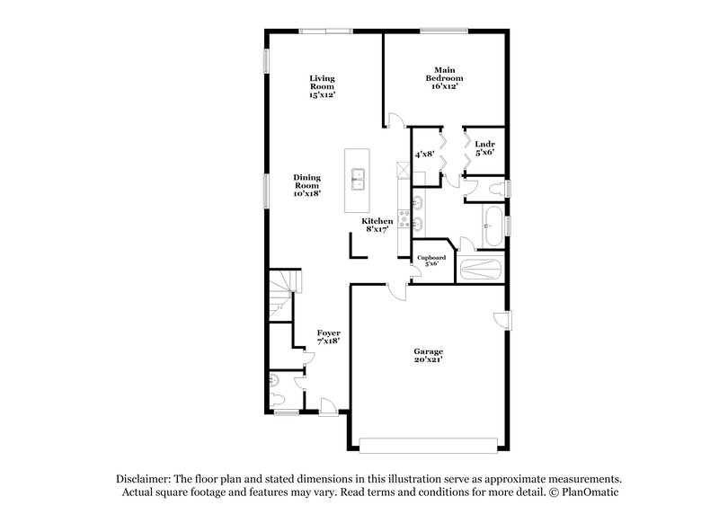 3,230/Mo, 1904 Pontoon Pl Kissimmee, FL 34746 Floor Plan View