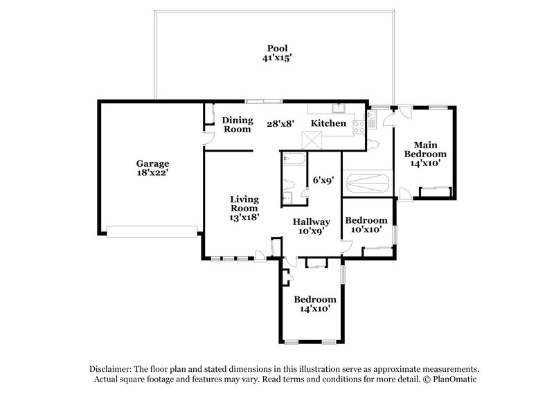 2,035/Mo, 109 Florida Pkwy Kissimmee, FL 34743 Floor Plan View