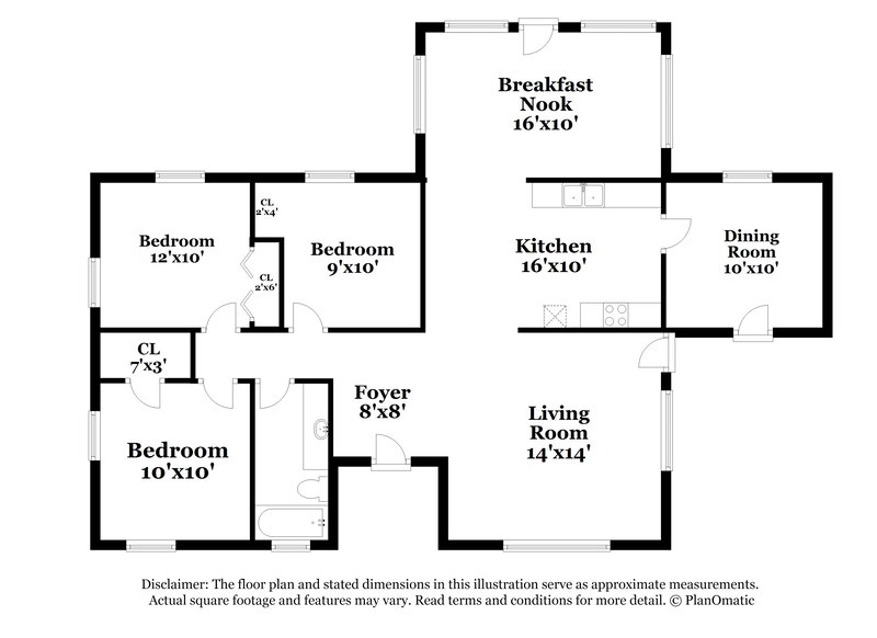 2,450/Mo, 309 Vaniman Ave Winter Haven, FL 33880 Floor Plan View