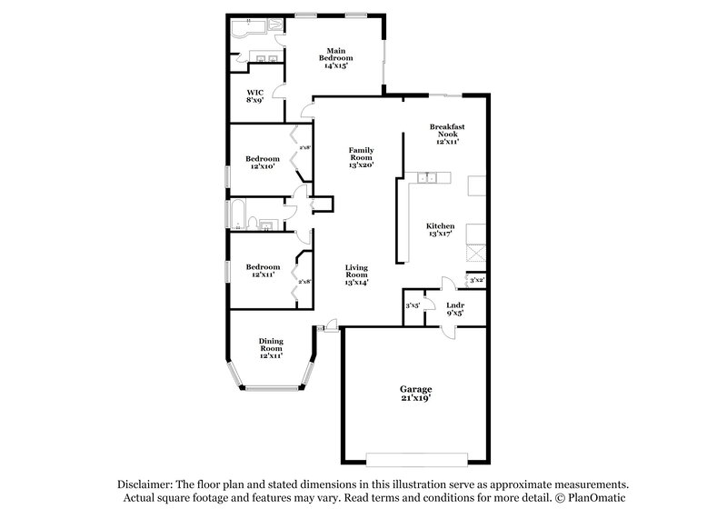 2,675/Mo, 9924 Autumn Creek Ln Orlando, FL 32832 Floorplan View
