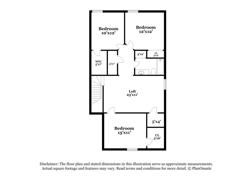 2,900/Mo, 2172 Brandywine Falls Way Orlando, FL 32824 Floor Plan View 2