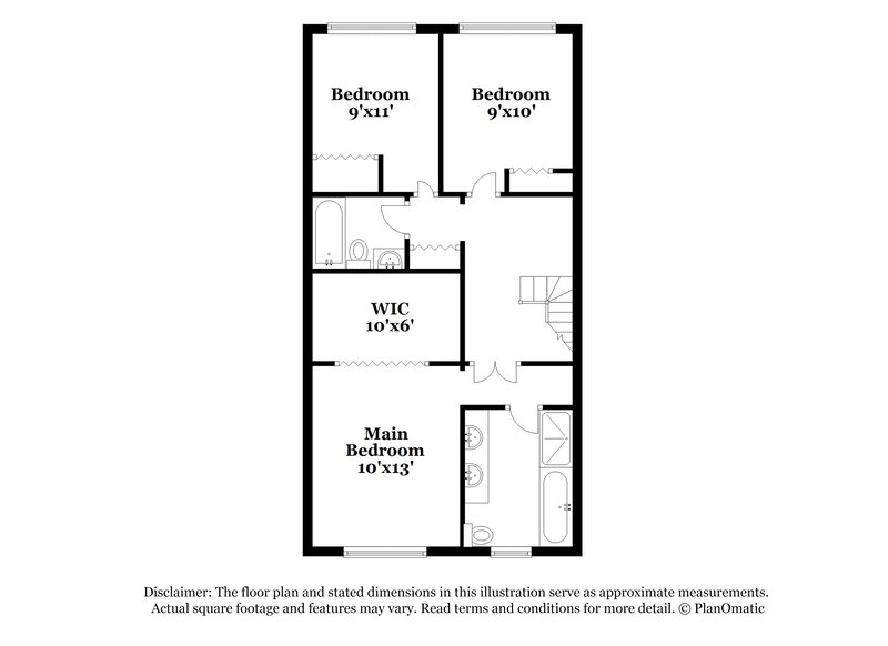 3,740/Mo, 8749 Silk Bay Pl Orlando, FL 32827 Floor Plan View