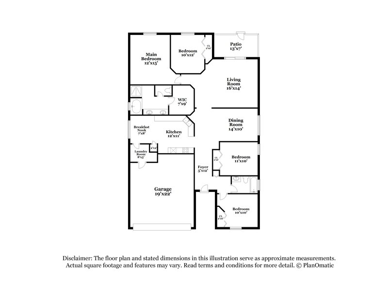 3,240/Mo, 2118 Flintlock Blvd Kissimmee, FL 34743 Floor Plan View