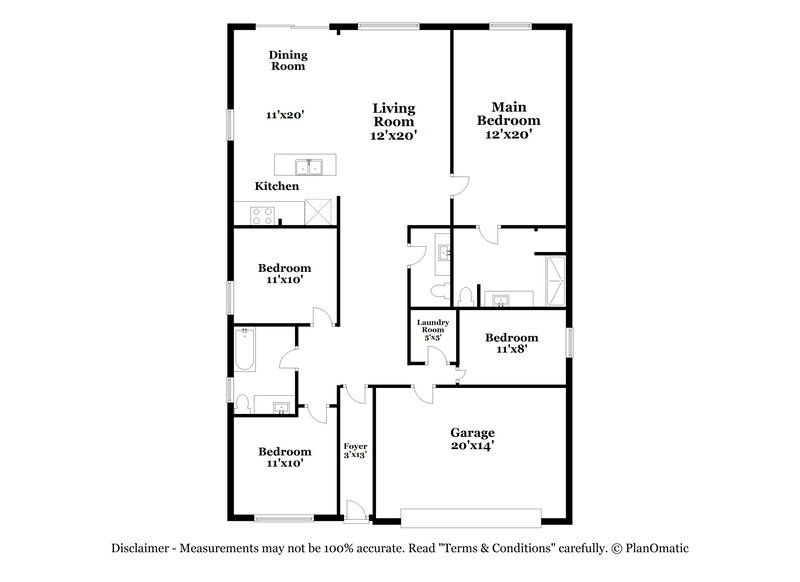 3,110/Mo, 1574 Brandywine Dr Tavares, FL 32778 Floor Plan View