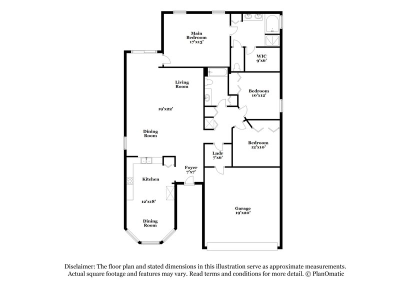2,290/Mo, 16031 Yelloweyed Dr Clermont, FL 34714 Floor Plan View