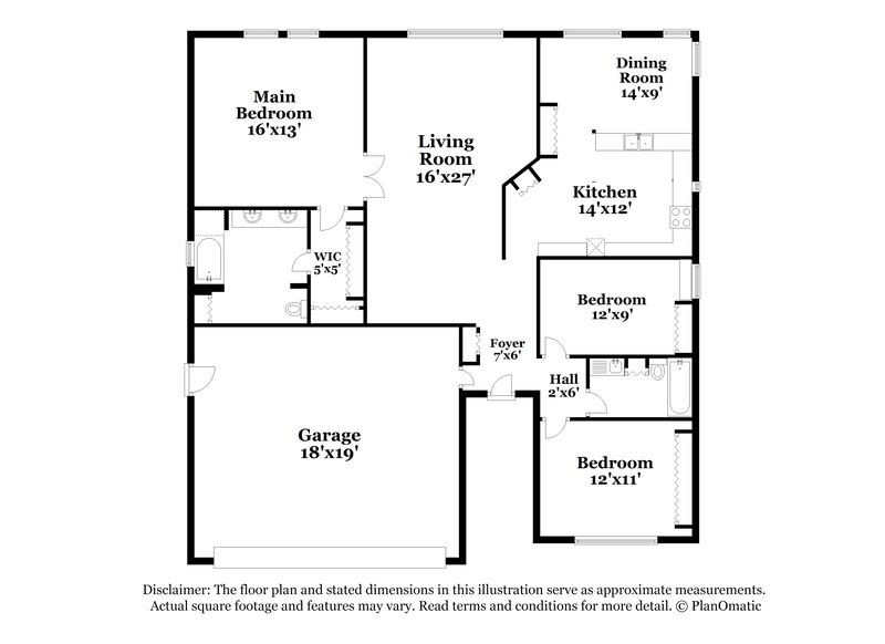 2,230/Mo, 5592 Garden Grove Cir Winter Park, FL 32792 Floor Plan View