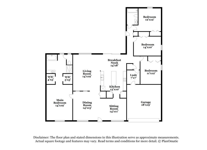 2,080/Mo, 317 Sherborne Ln Kissimmee, FL 34758 Floor Plan View