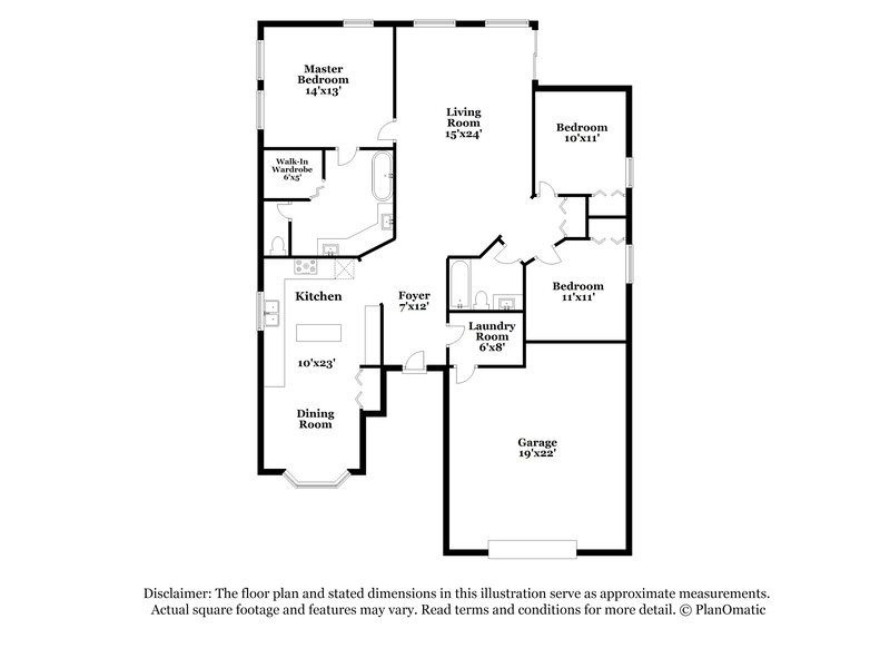 2,350/Mo, 2209 Bracknell Forest Trl Tavares, FL 32778 Floor Plan View