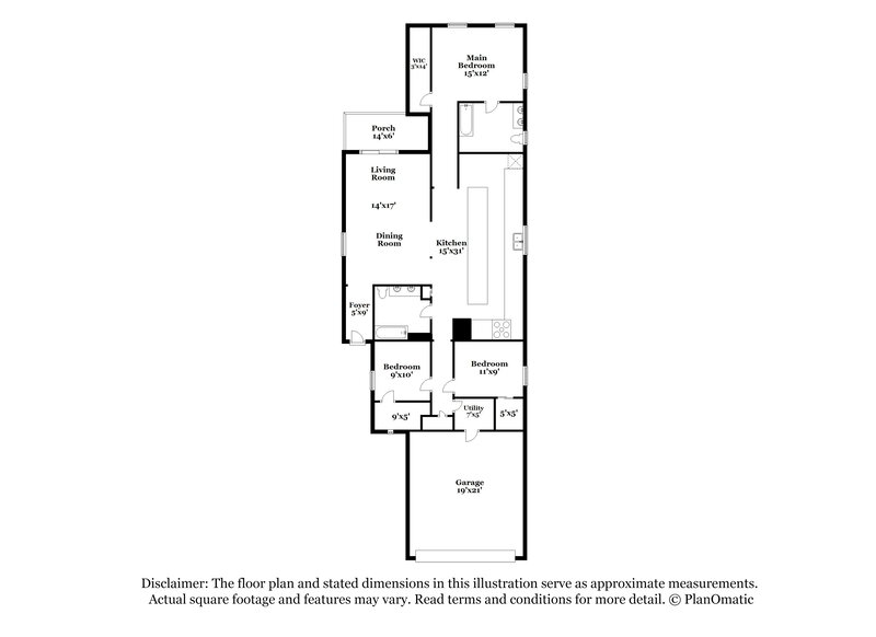 2,160/Mo, 2284 Twin Flower Ln Sanford, FL 32771 Floorplan View
