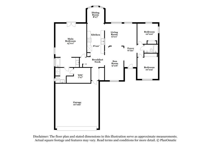 1,890/Mo, 39 Peterlee Ct Kissimmee, FL 34758 Floor Plan View