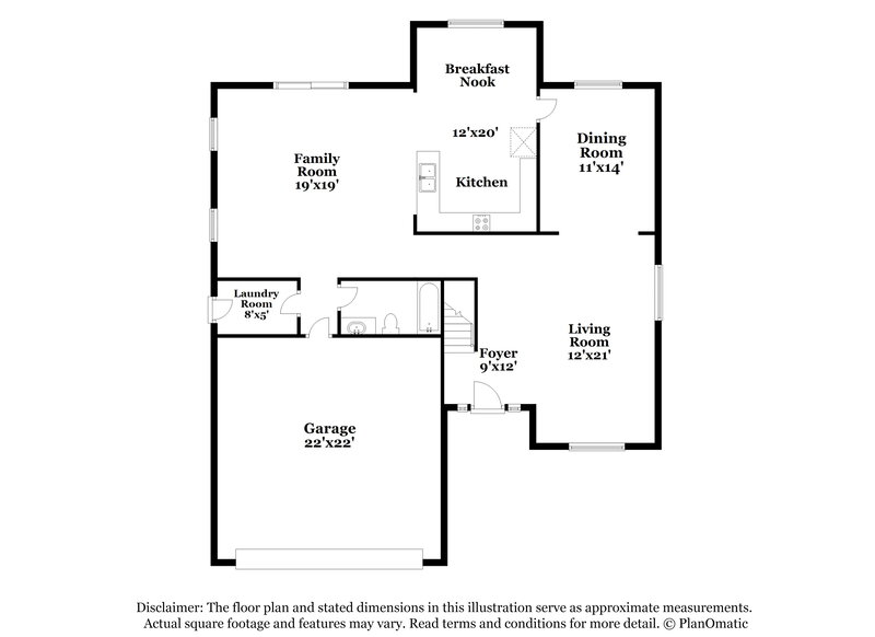2,325/Mo, 230 Beckenham Dr Kissimmee, FL 34758 Floorplan View