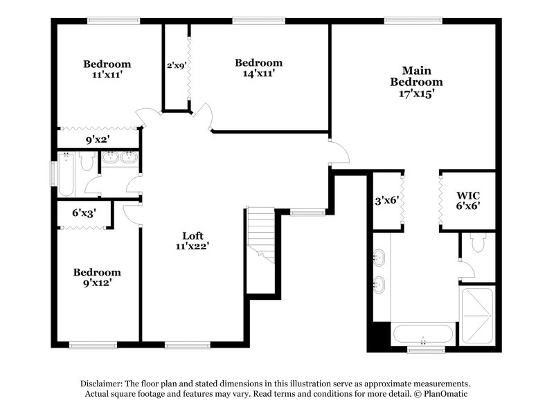 2,325/Mo, 230 Beckenham Dr Kissimmee, FL 34758 Floorplan View 2