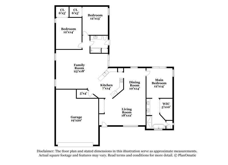 1,805/Mo, 552 Viceroy Ct Kissimmee, FL 34758 Floorplan View