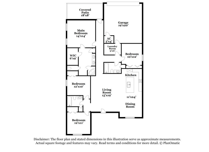 2,670/Mo, 2551 Grasmere View Pkwy N Kissimmee, FL 34746 Floor Plan View