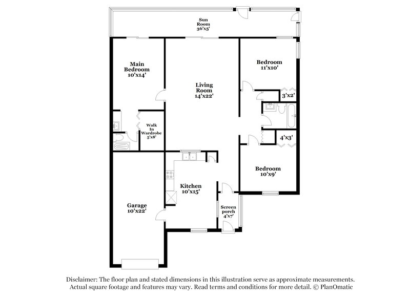 3,020/Mo, 1232 Regal Ridge Dr Orlando, FL 32825 Floor Plan View