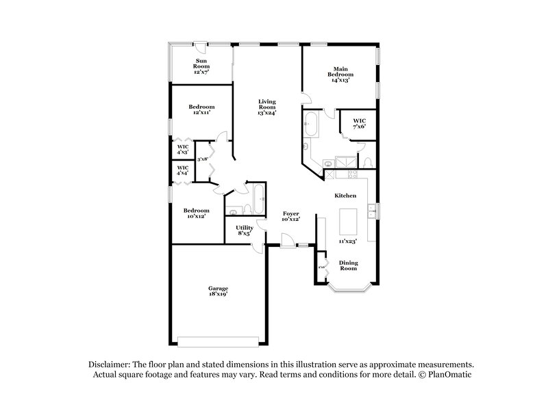 2,290/Mo, 2213 Merry Rd Tavares, FL 32778 Floorplan View