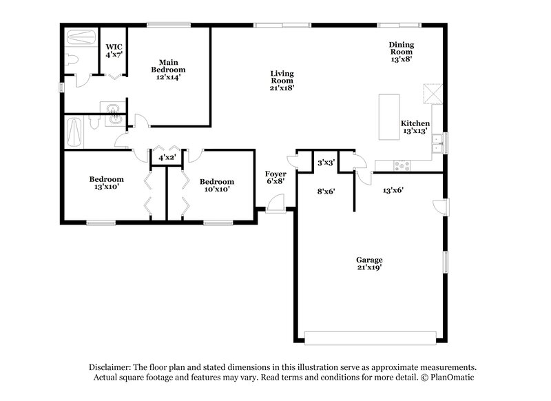 2,235/Mo, 12155 Romero St Orlando, FL 32837 Floor Plan View
