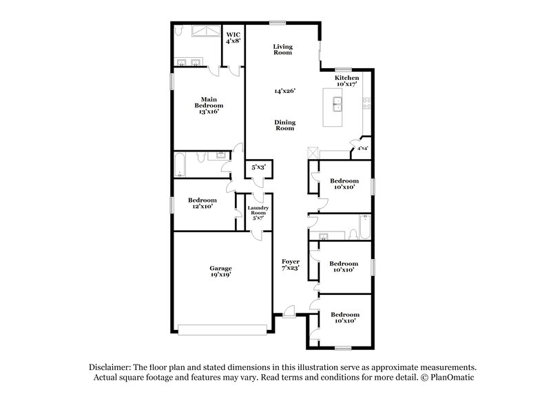 2,555/Mo, 12014 Callicarpa Ln Leesburg, FL 34788 Floor Plan View