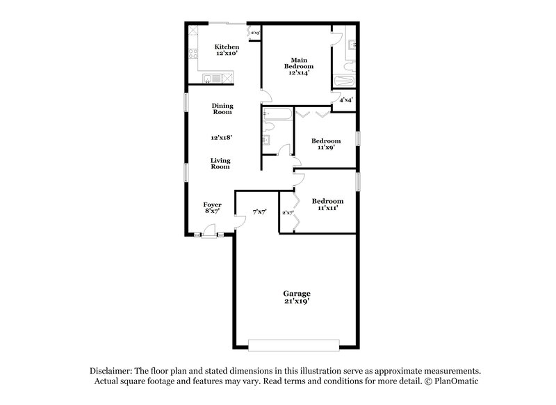 2,205/Mo, 9337 Azalea Ridge Way Gotha, FL 34734 Floor Plan View