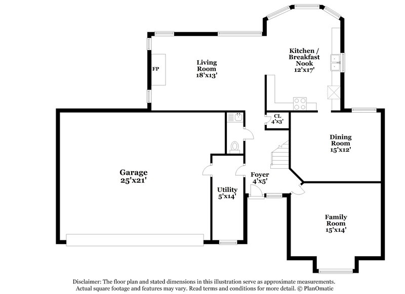 2,575/Mo, 2689 Peggy Dr Kissimmee, FL 34744 Floor Plan View 2