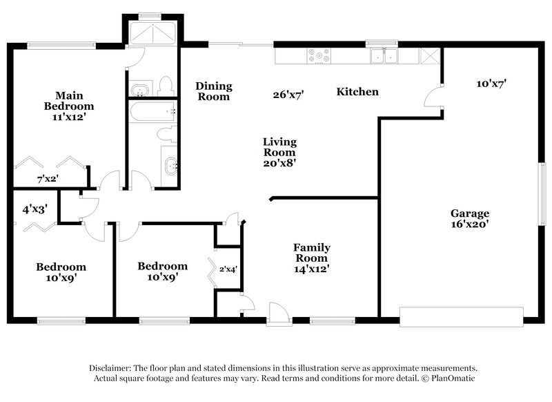 3,530/Mo, 517 Sean Ct Apopka, FL 32712 Floor Plan View