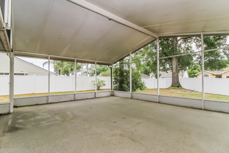 2,340/Mo, 1962 Shannon Ln Apopka, FL 32703 Screen Porch View