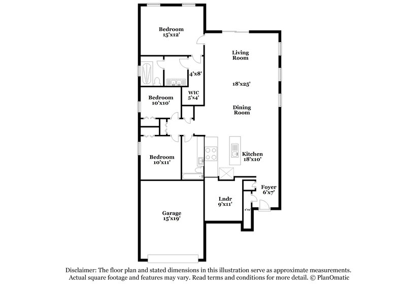 2,415/Mo, 2717 Picasso Ct Kissimmee, FL 34743 Floor Plan View