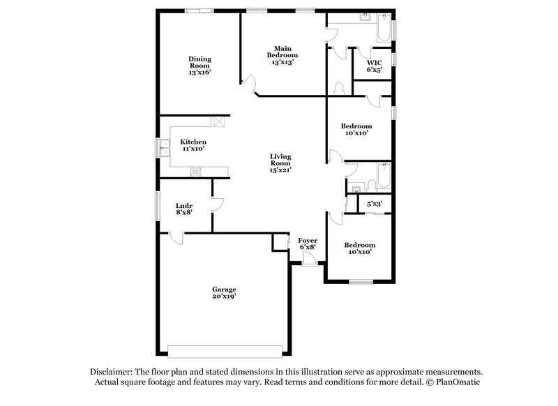 2,235/Mo, 778 Brightview Dr Lake Mary, FL 32746 Floor Plan View