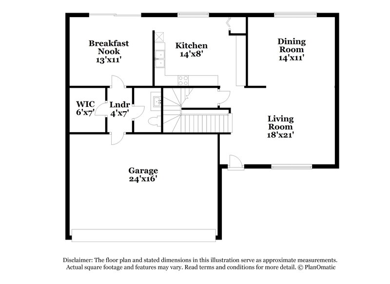 2,030/Mo, 1026 Cannock Dr Kissimmee, FL 34758 Floor Plan View