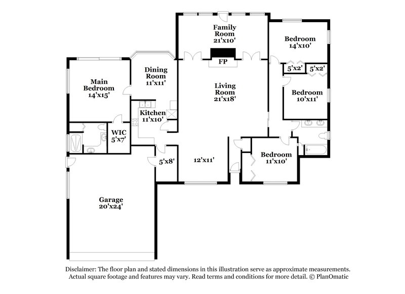 2,350/Mo, 548 Matilda Pl Longwood, FL 32750 Floor Plan View