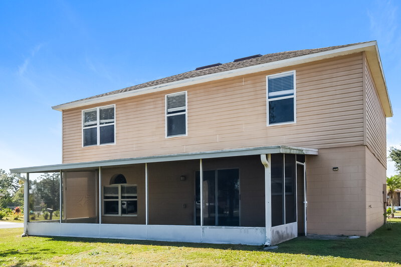 1,980/Mo, 1108 Cambourne Dr Kissimmee, FL 34758 Rear View