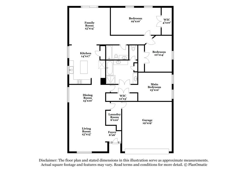 2,345/Mo, 2754 Rivers End Rd Orlando, FL 32817 Floorplan View