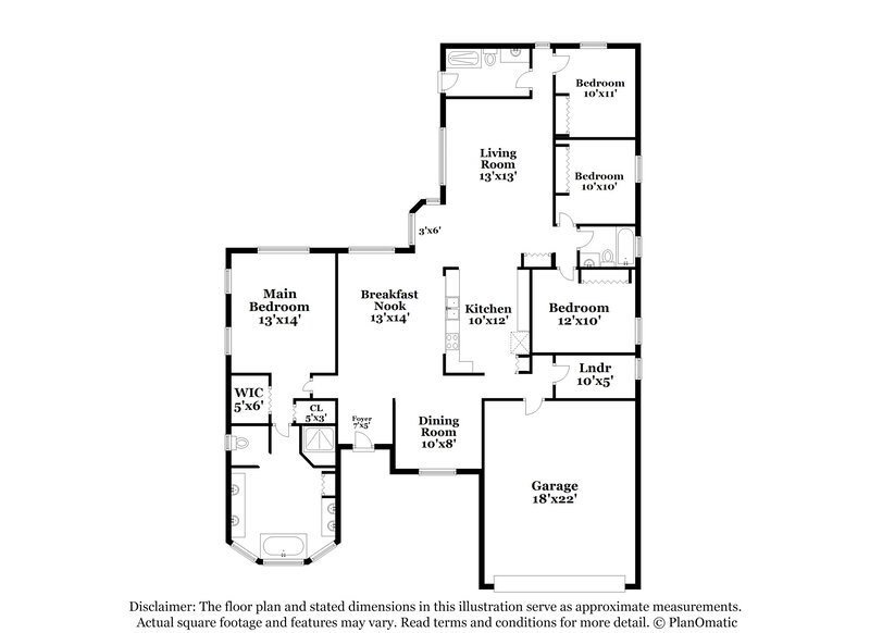 2,195/Mo, 2724 Patrician Cir Kissimmee, FL 34746 Floorplan View