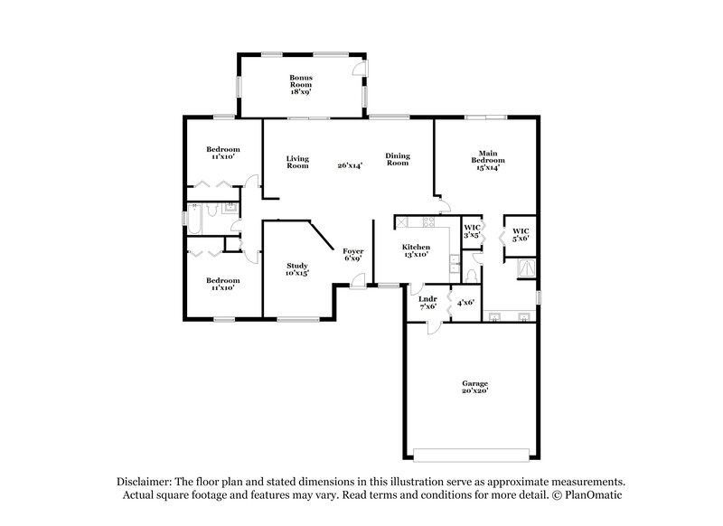 3,200/Mo, 5140 Heatherstone Ct Kissimmee, FL 34758 Floor Plan View
