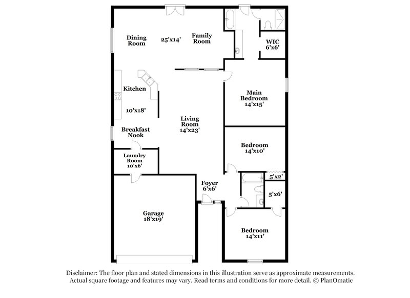 2,340/Mo, 128 Oak View Pl Sanford, FL 32773 Floor Plan View